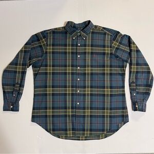Ralph Lauren Classic Fit Button Oxford Long Sleeve Plaid Shirt Men’s Size 2X